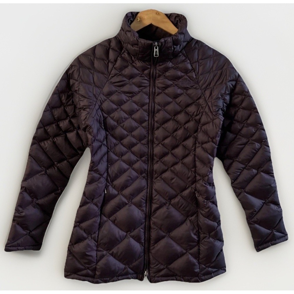 Women's The North Face 550 Down Diamond Quilted Jacket Sz XS EC
